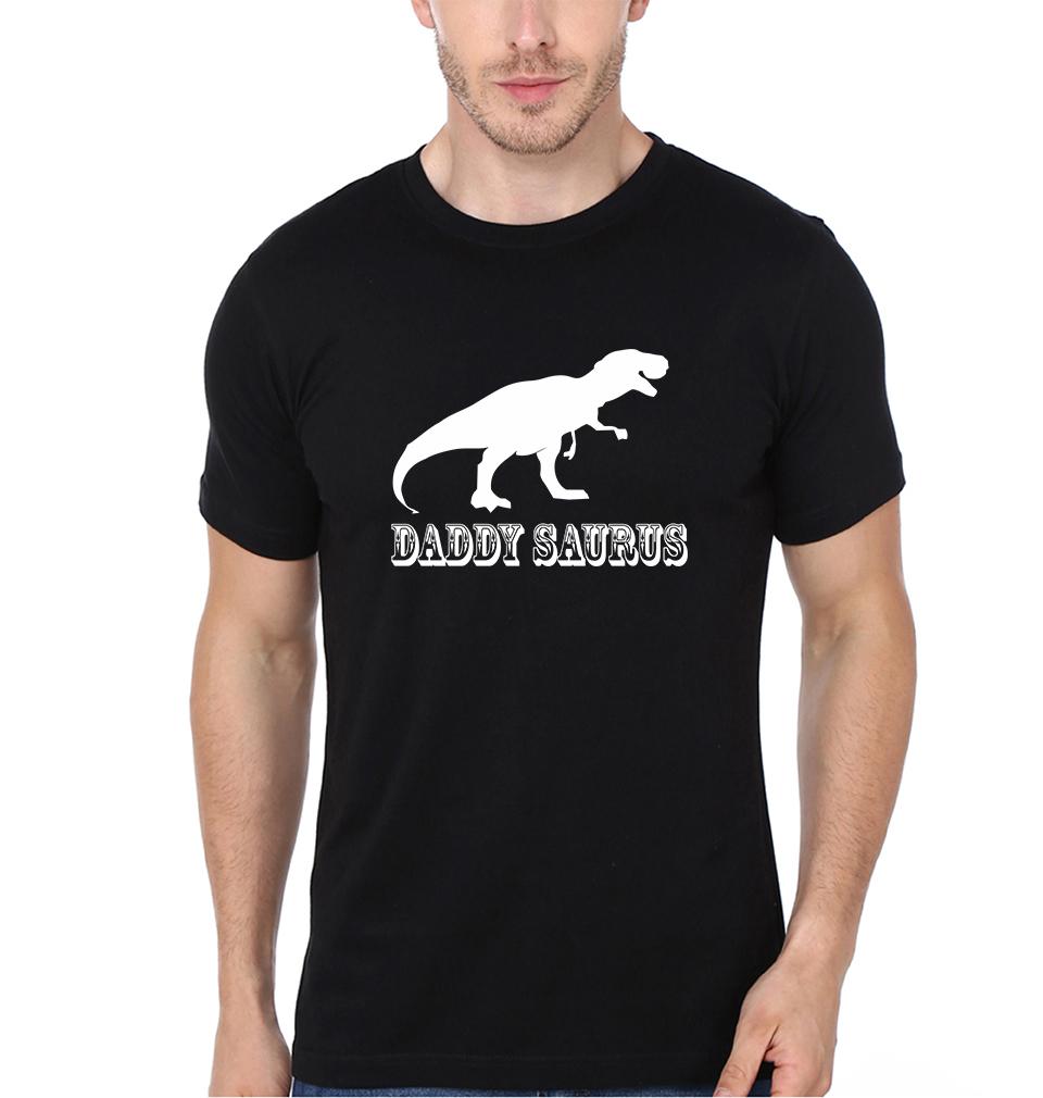 Daddy Saurus Baby Saurus Father and Daughter Matching T-Shirt- FunkyTeesClub