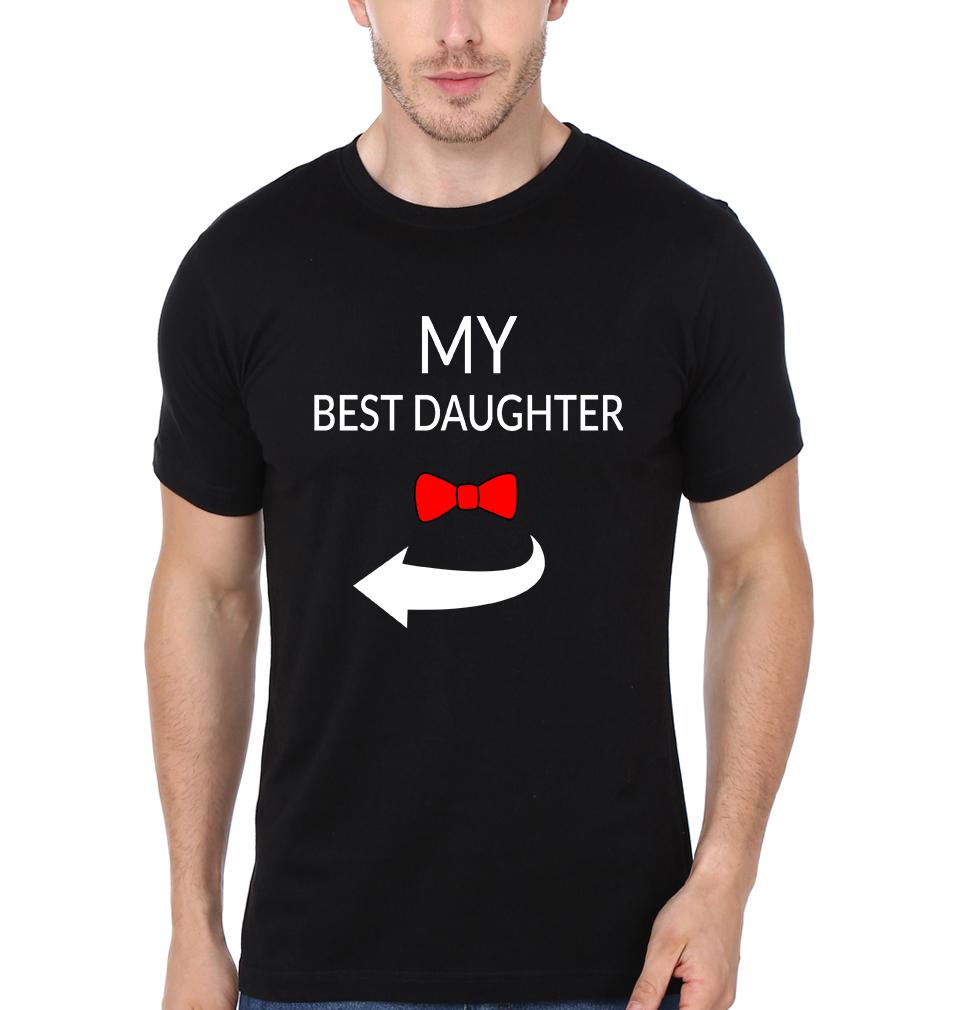 My Best Man My Best Daughter Father and Daughter Matching T-Shirt- FunkyTeesClub