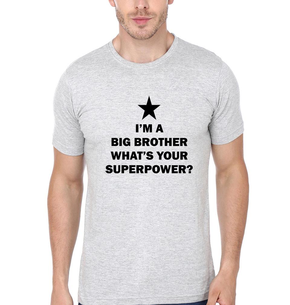 Superpower Brother-Sister Half Sleeves T-Shirts -FunkyTees