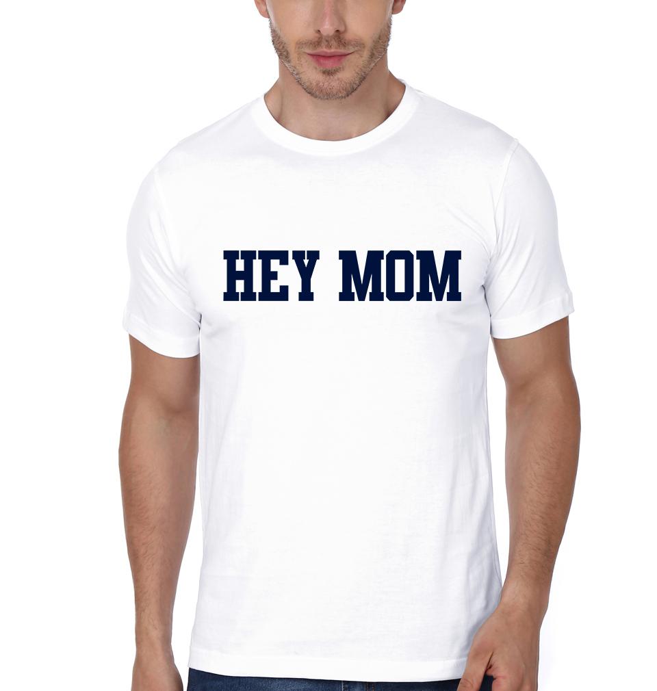 Hey Mom Hey Kid Mother and Son Matching T-Shirt- FunkyTeesClub
