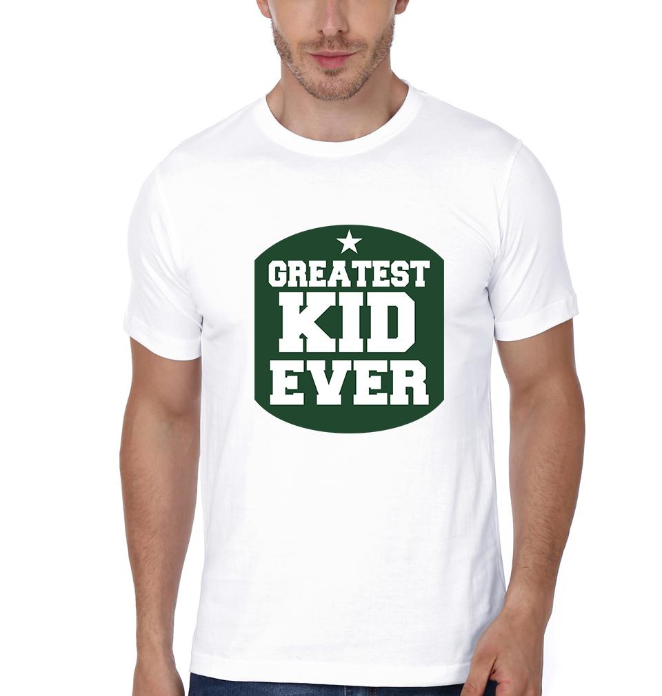 Greatest Dad Ever Greatest Kid Ever Father and Son Matching T-Shirt- FunkyTeesClub