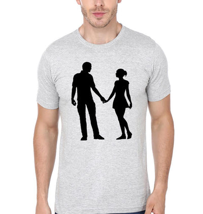 Couple Half Sleeves T-Shirts -FunkyTees