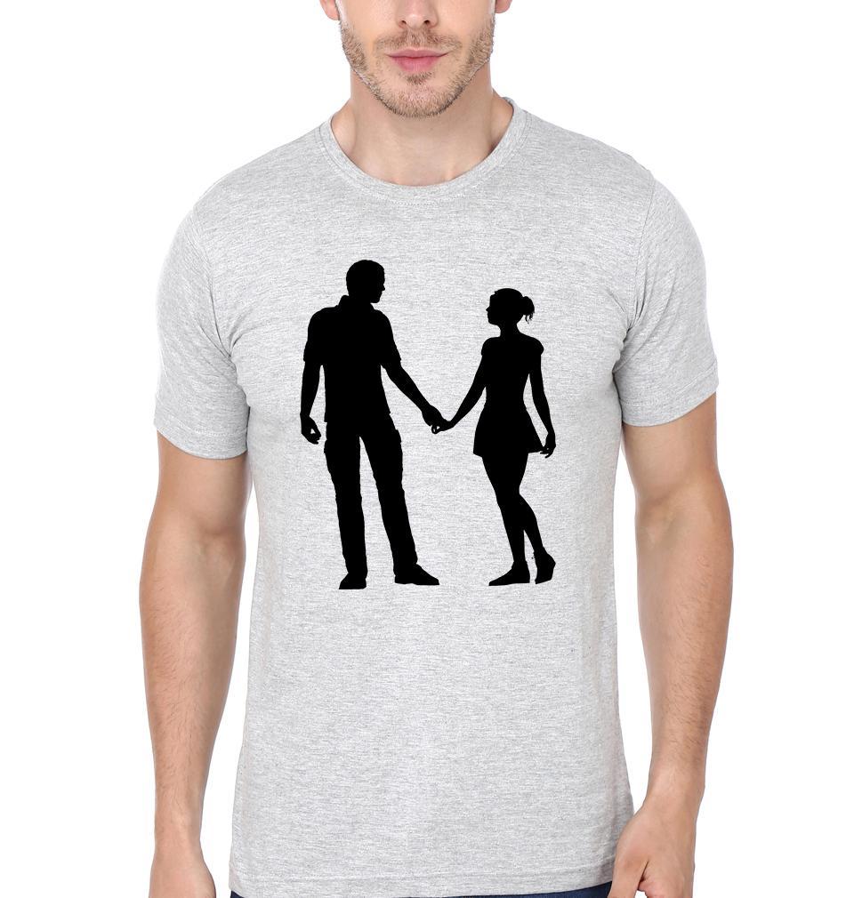 Couple Half Sleeves T-Shirts -FunkyTees
