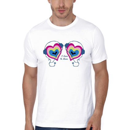I Love You Son I Love You Mom Mother and Son Matching T-Shirt- FunkyTeesClub