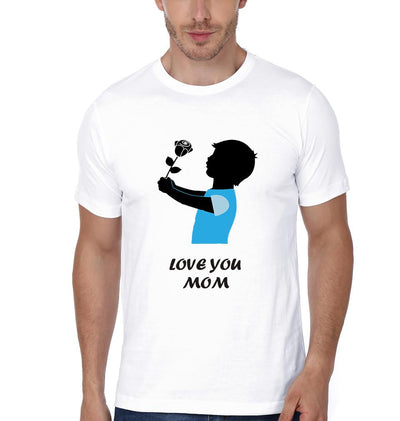 Oo Mera Beta Love You Mom Mother and Son Matching T-Shirt- FunkyTeesClub