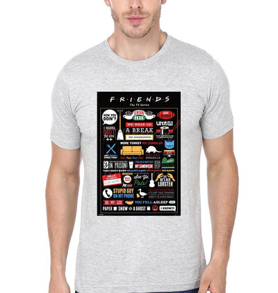 Friends BFF Half Sleeves T-Shirts-FunkyTees