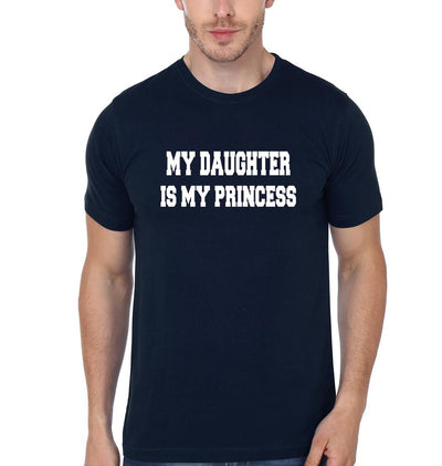 My Daughter My Princess My Dad  My Hero Father and Daughter Matching T-Shirt- FunkyTeesClub