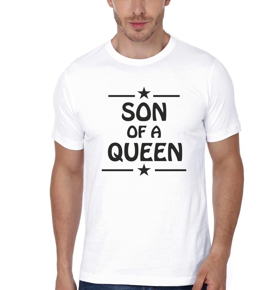 Queen Son of a queen Mother and Son Matching T-Shirt- FunkyTeesClub