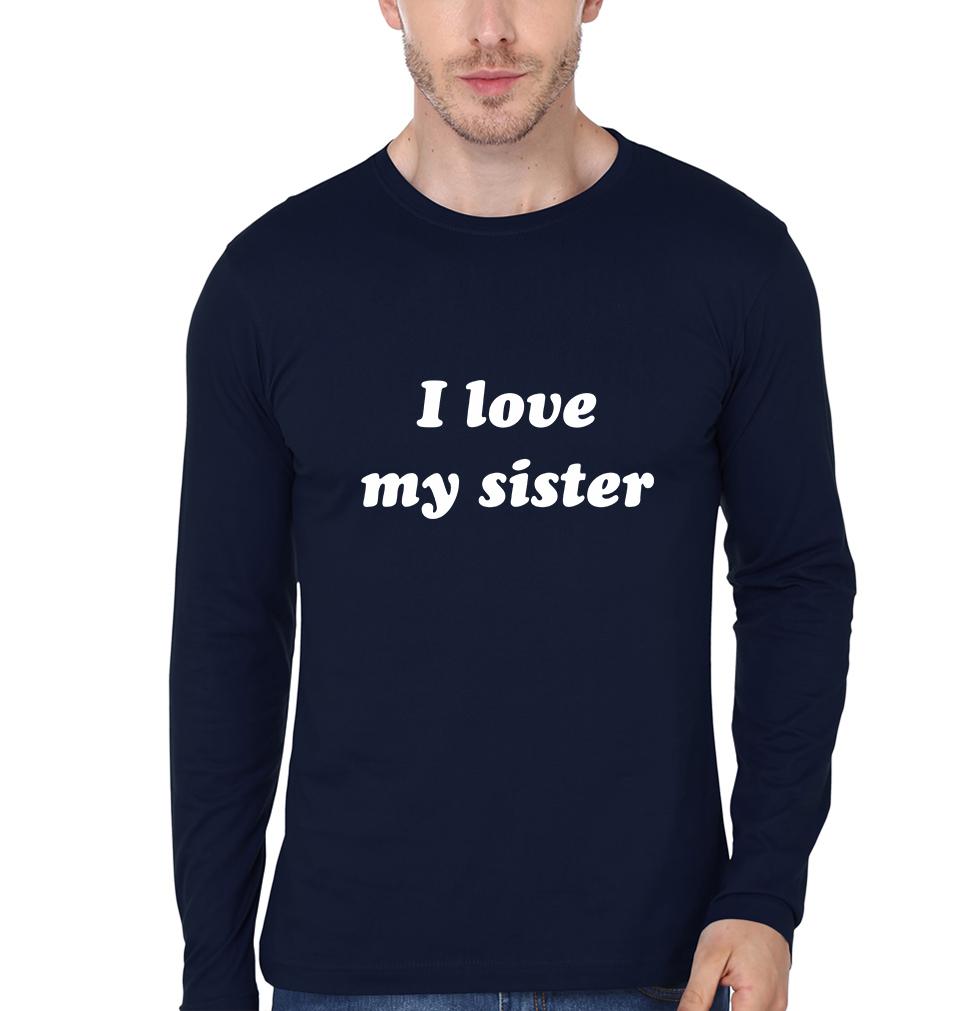I Love My sister Brother for Sale Brother-Sister Full Sleeves T-Shirts -FunkyTees