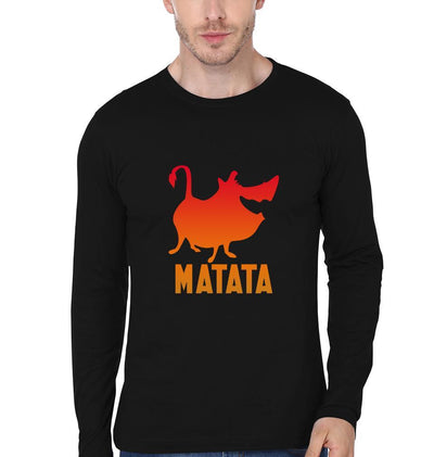 Hakuna Matata Brother-Brother Full Sleeves T-Shirts -FunkyTees