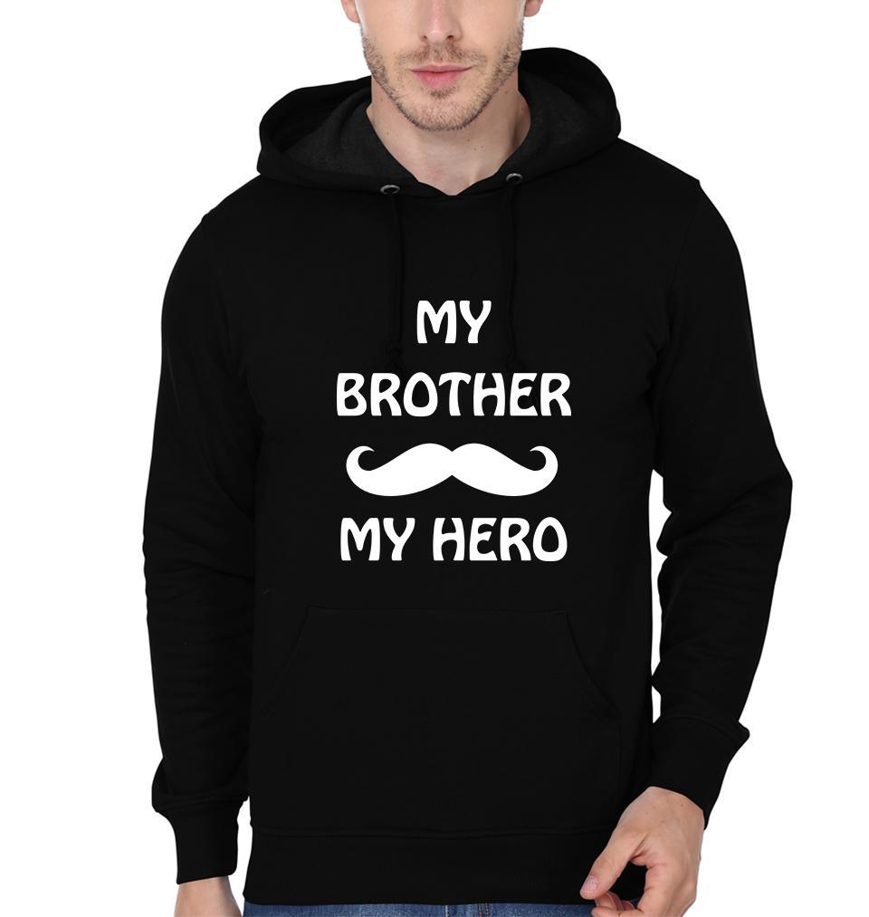 My Brother My Hero Brother-Brother Hoodies-FunkyTees