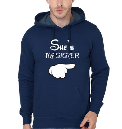 She Is My Sister He Is My Brother-Sister Hoodies-FunkyTees