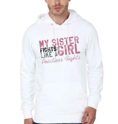 Pointles Talks & Fights Brother-Sister Hoodies-FunkyTees