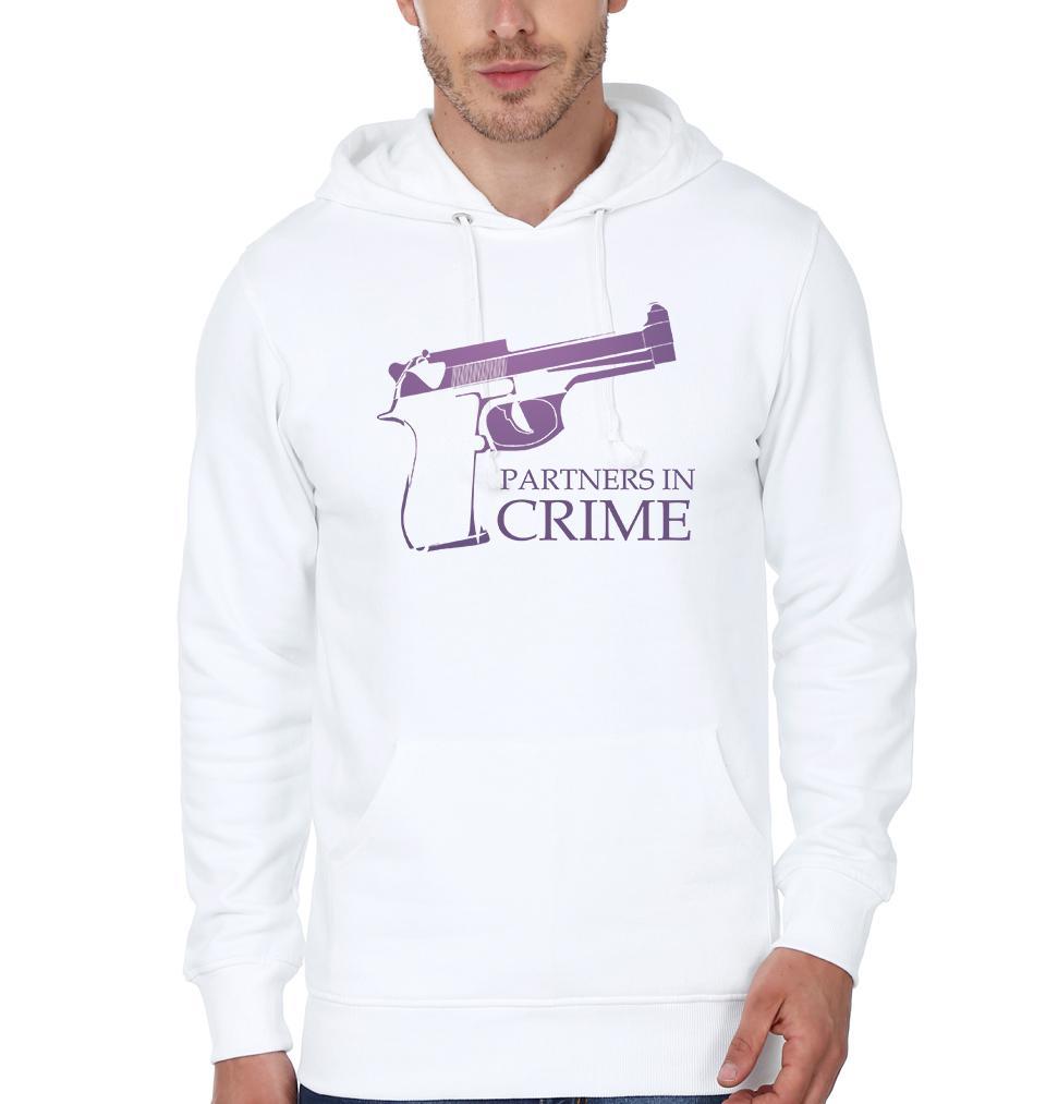 Partners In Crime BFF Hoodies-FunkyTees