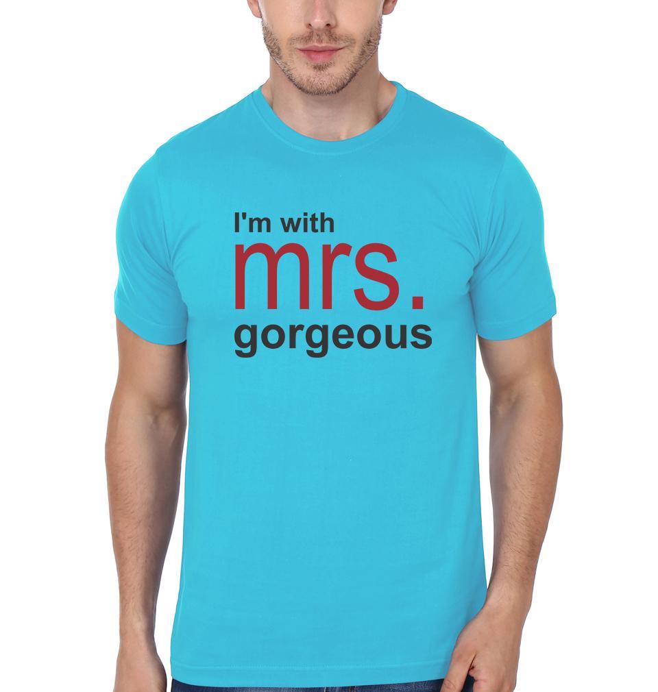 Gorgeous & Handsome Couple Half Sleeves T-Shirts -FunkyTees