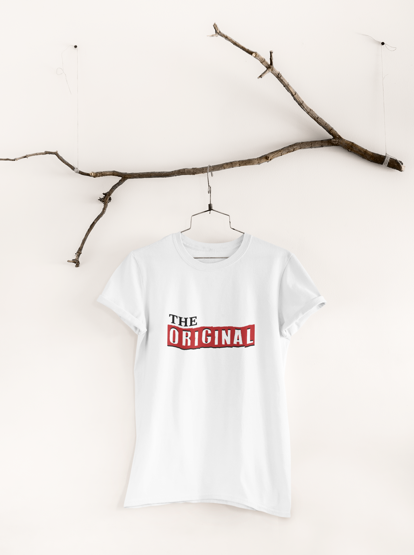 The Original Father and Daughter White Matching T-Shirt- FunkyTeesClub