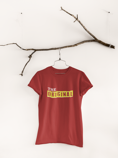 The Original Father and Son Red Matching T-Shirt- FunkyTeesClub