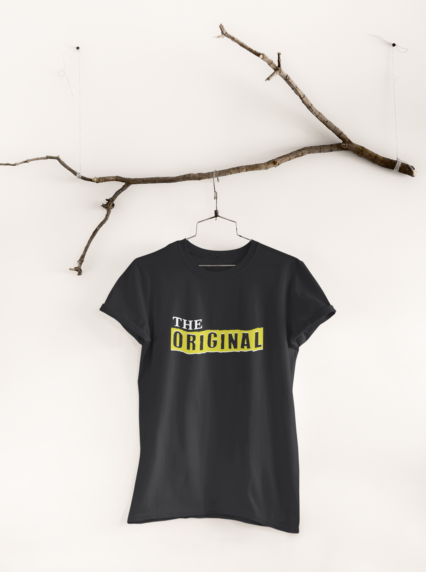 The Original Father and Daughter Black Matching T-Shirt- FunkyTeesClub