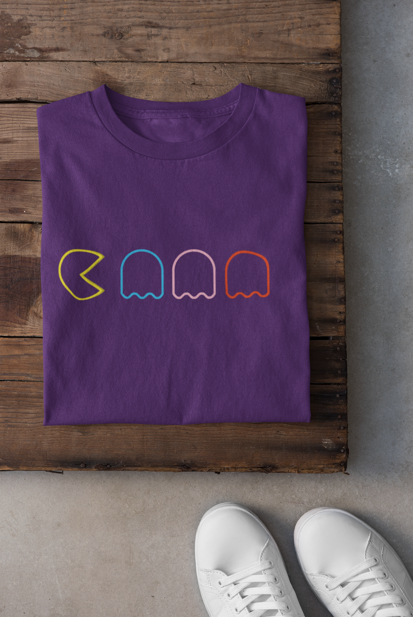 Pacman Purple Tshirt