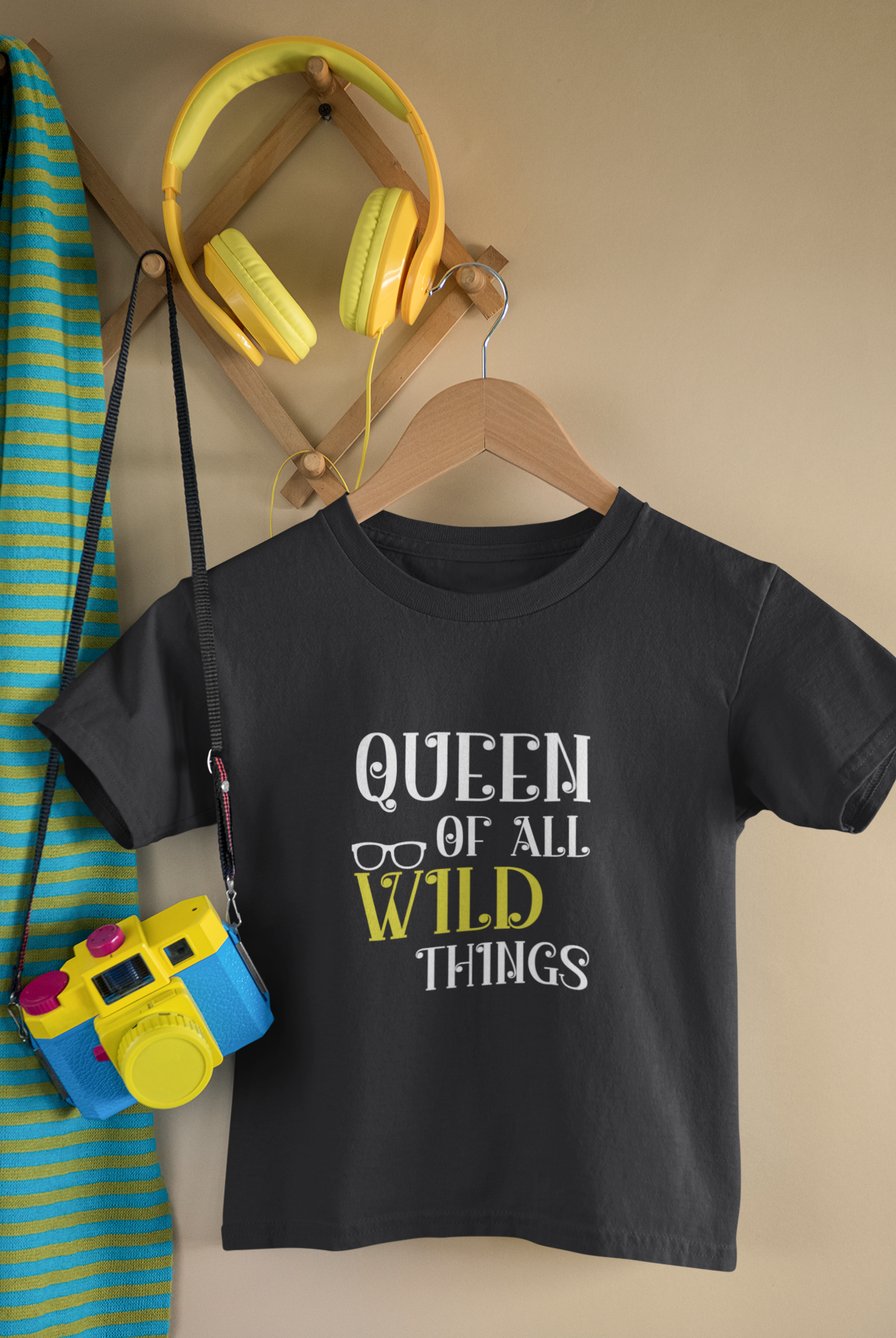 My Girl Is My Queen Father and Daughter Black Matching T-Shirt- FunkyTeesClub