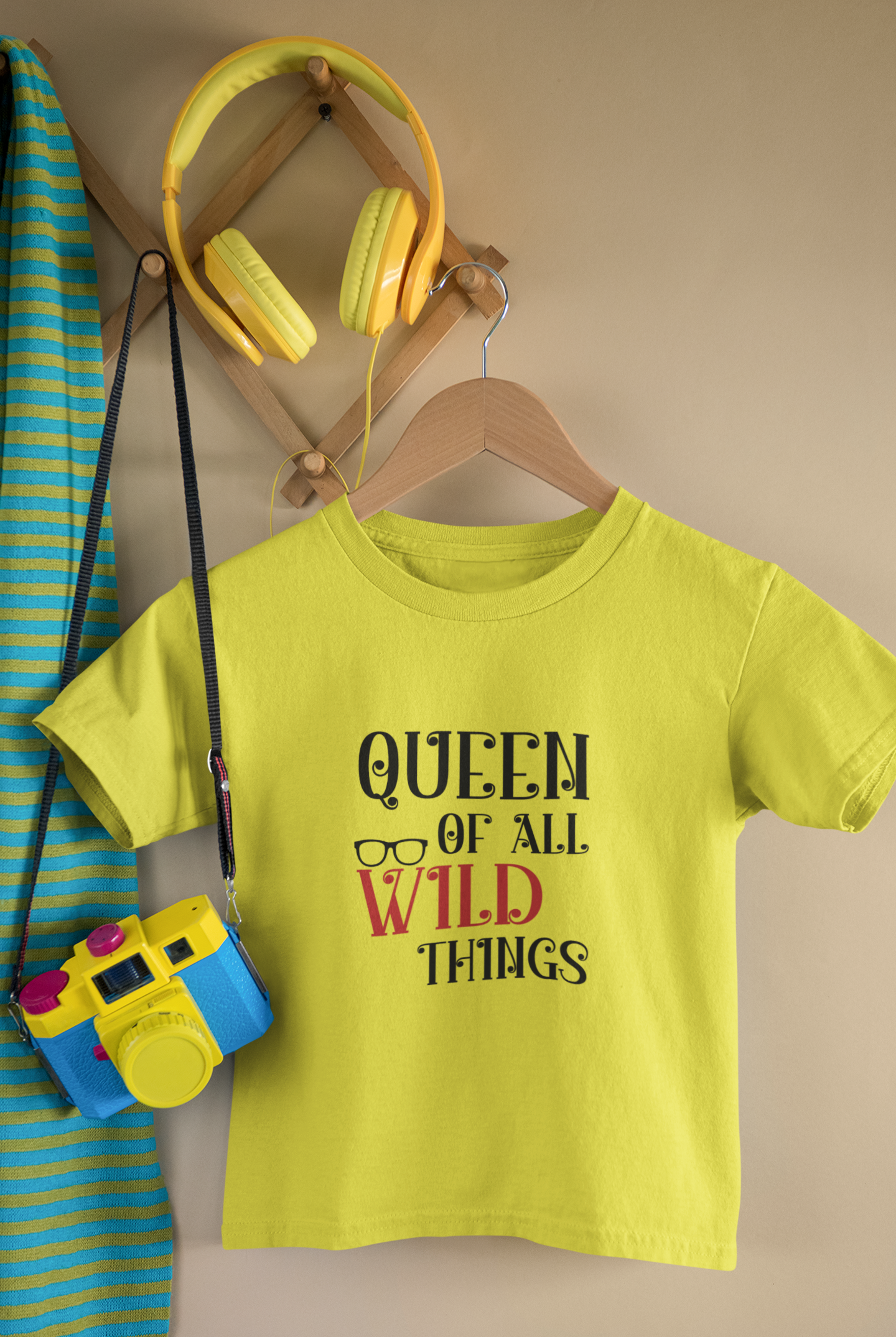 My Girl Is My Queen Father and Daughter Yellow Matching T-Shirt- FunkyTeesClub