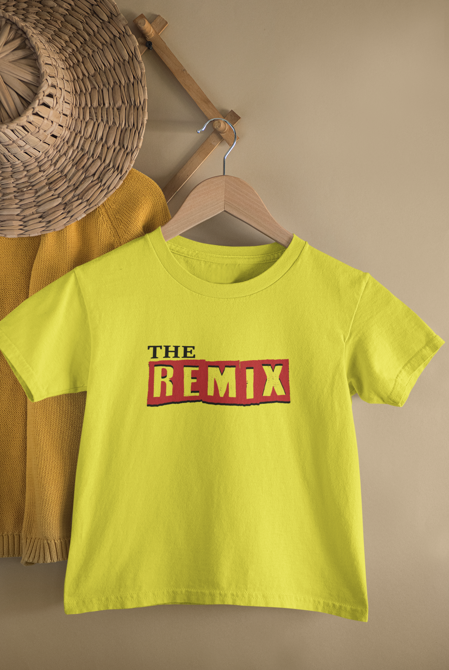 The Original  Father and Son Yellow Matching T-Shirt- FunkyTeesClub