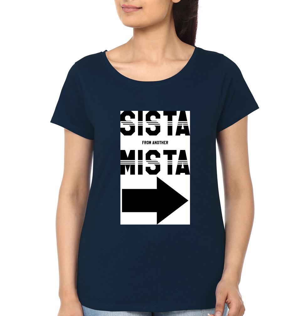 Sista BFF Half Sleeves T-Shirts-FunkyTees