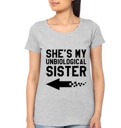 SISTER BFF Half Sleeves T-Shirts-FunkyTees