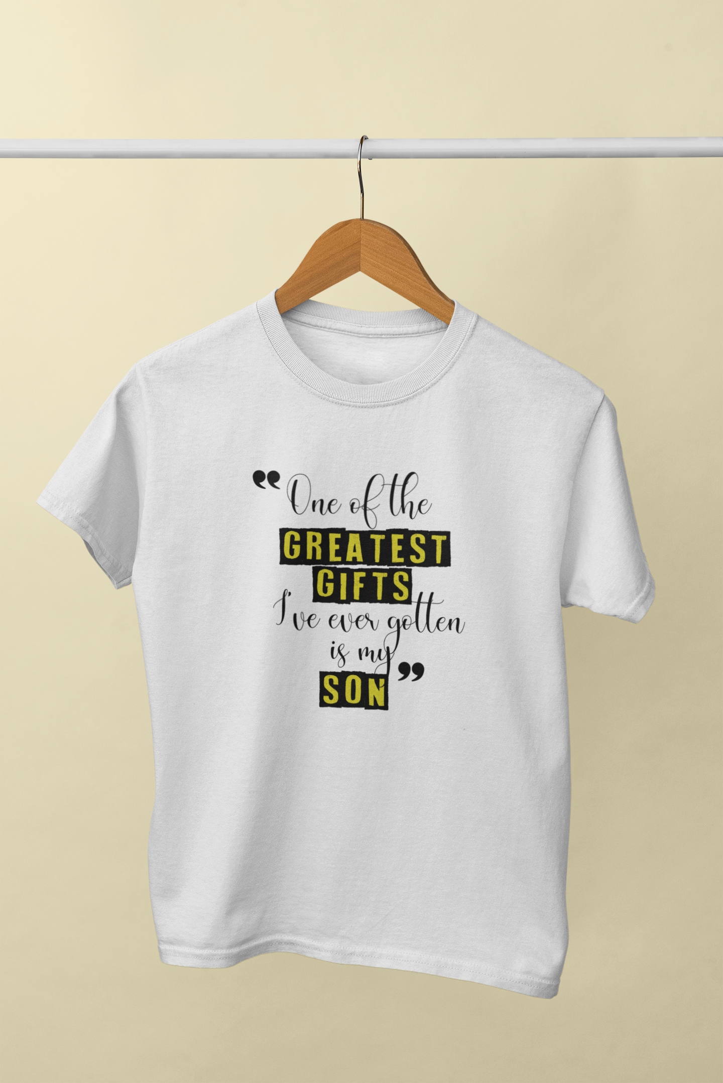 Greatest Gifts Father and Son White Matching T-Shirt- FunkyTeesClub