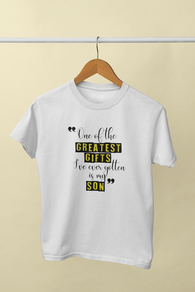 Greatest Gifts Father and Son White Matching T-Shirt- FunkyTeesClub