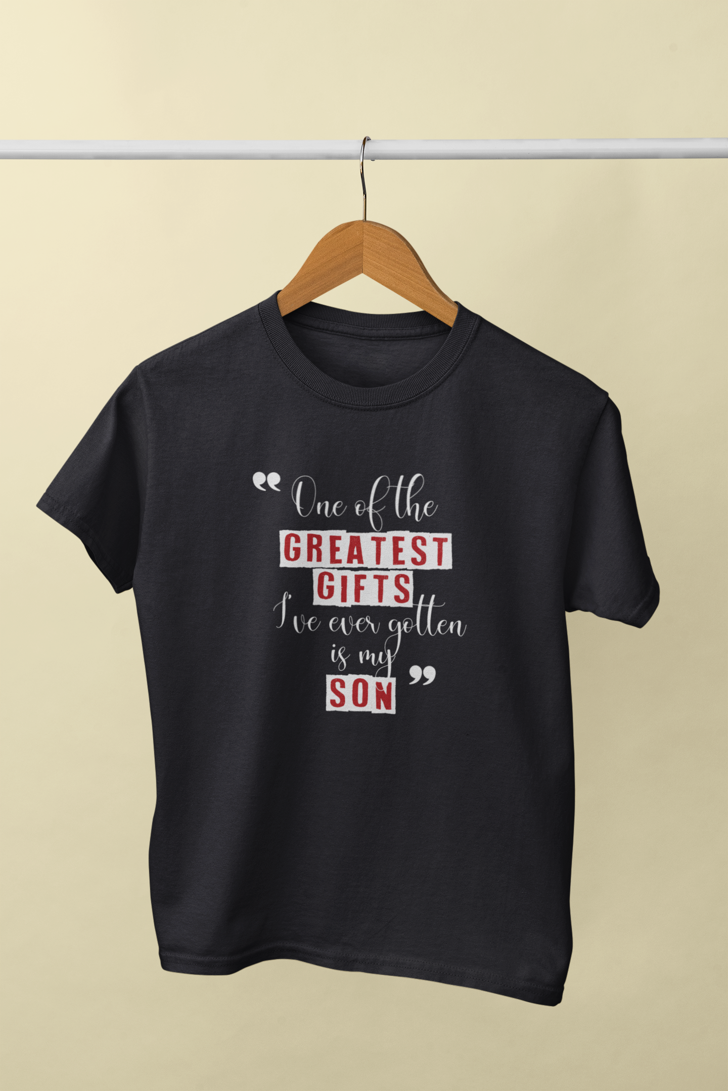 Greatest Gifts Father and Son Black Matching T-Shirt- FunkyTeesClub