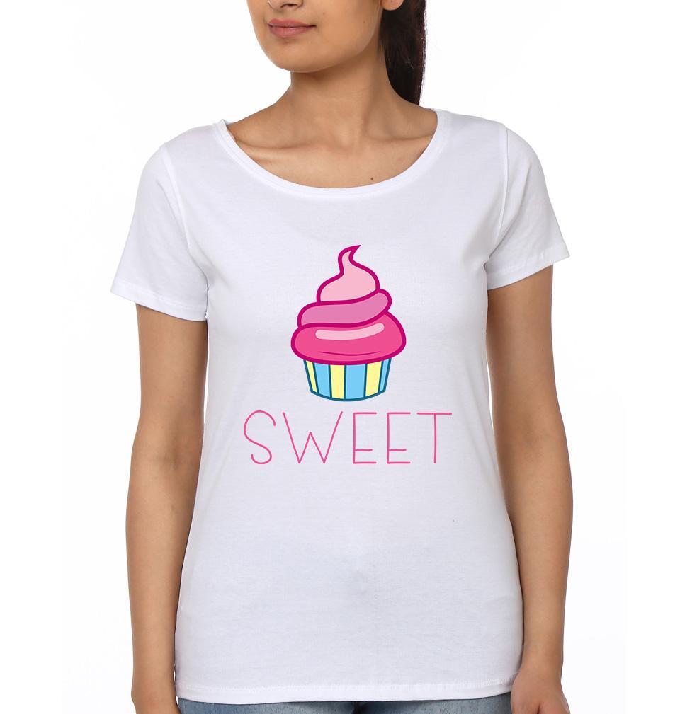 Sweet Sour Sister Sister Half Sleeves T-Shirts -FunkyTees