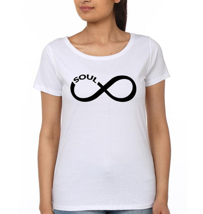 Soul Sisters BFF Half Sleeves T-Shirts-FunkyTees