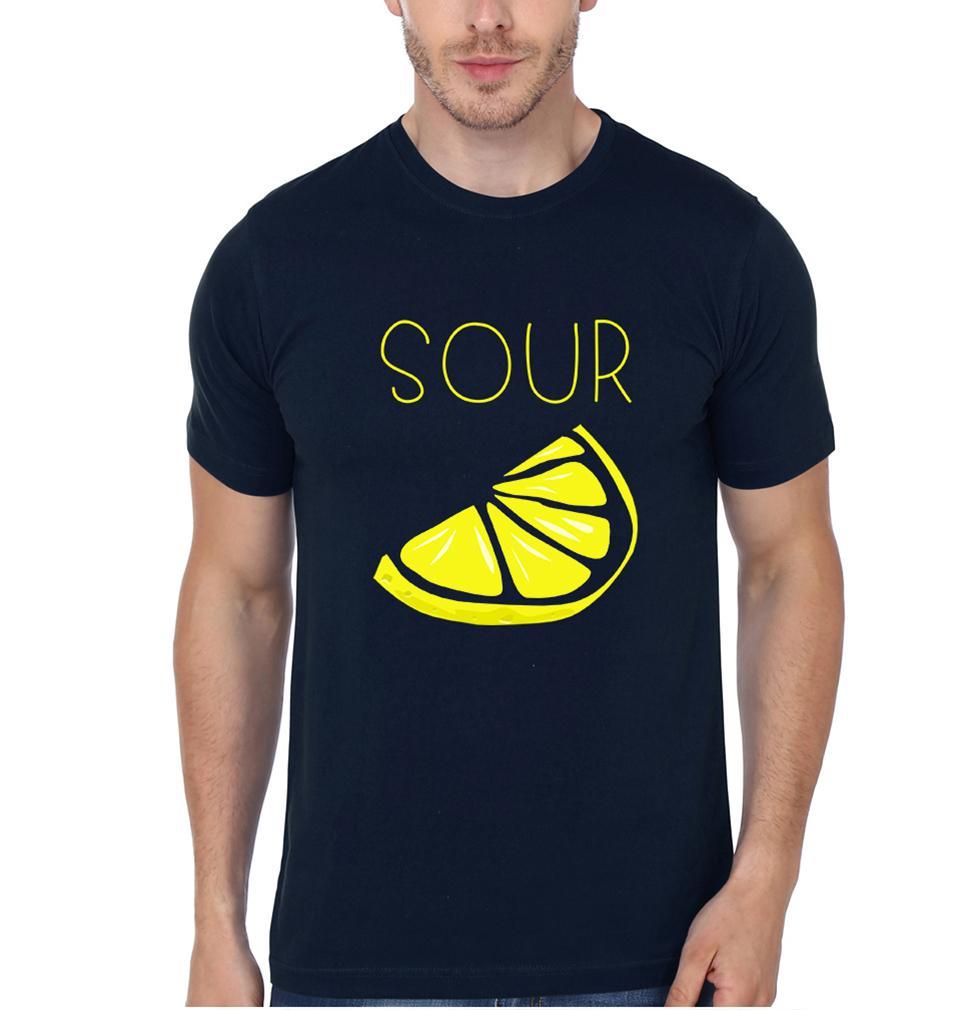 SWEET SOUR BFF Half Sleeves T-Shirts-FunkyTees