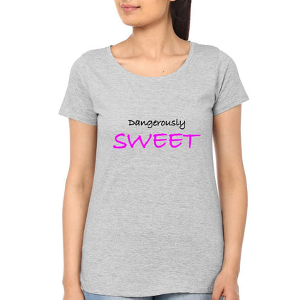 FunkyTees Sweet And Wild BFF Half Sleeve T Shirt