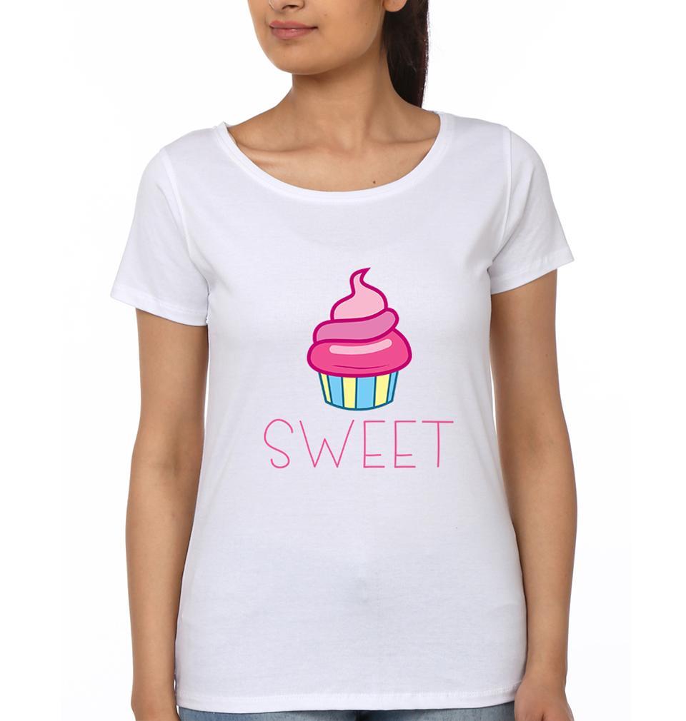 SWEET SOUR BFF Half Sleeves T-Shirts-FunkyTees