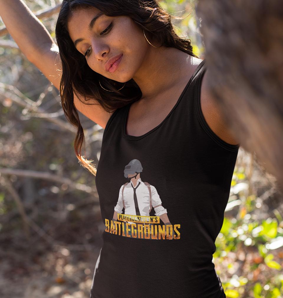 PUBG Player Unknown's Battleground Women Tank Top-FunkyTeesClub