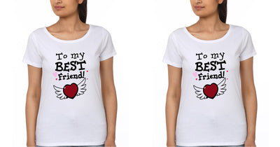 To My Best friend BFF Half Sleeves T-Shirts-FunkyTees