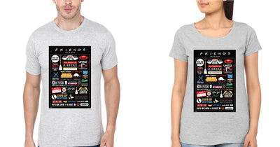 Friends BFF Half Sleeves T-Shirts-FunkyTees