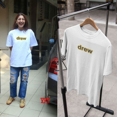 Drew Dhvani Bhanushali Celebrity T-shirt- FunkyTeesClub