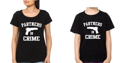 Partners In Crime Mother and Son Matching T-Shirt- FunkyTeesClub