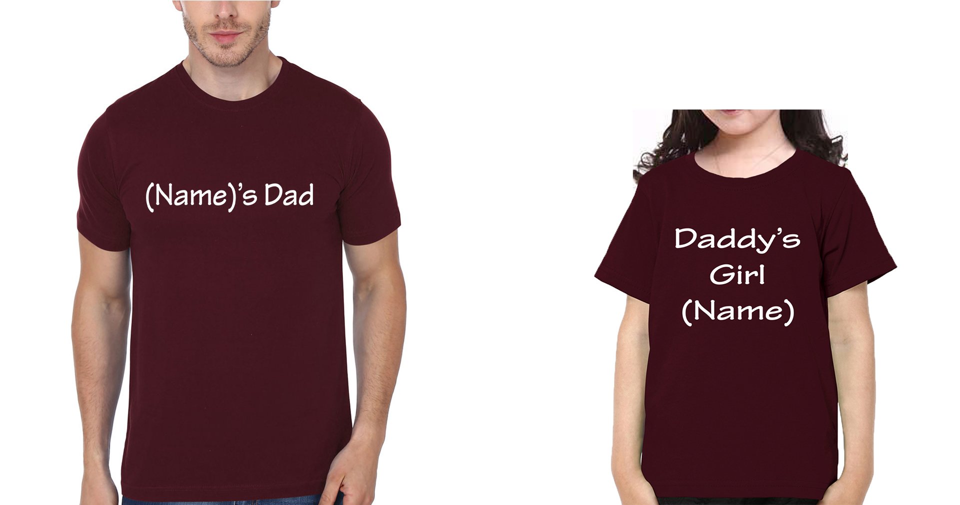 Daddy's Girl Father and Daughter Matching T-Shirt- FunkyTeesClub