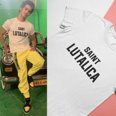 Saint Lutalica Ishaan Khatter Celebrity T-shirt- FunkyTeesClub