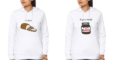 Nutella Bread Sister Sister Hoodies-FunkyTees