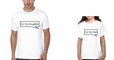 I Like My Dad & I Like My Daughter Father and Daughter Matching T-Shirt- FunkyTeesClub