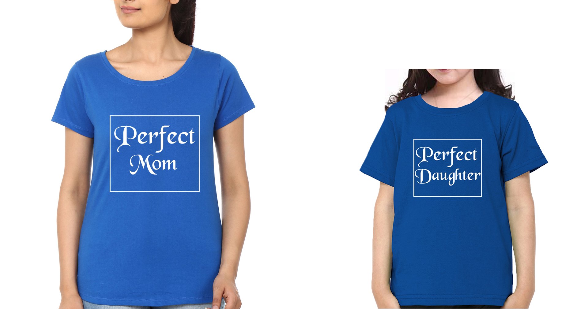 Perfect Mom Perfect Daughter Mother and Daughter Matching T-Shirt- FunkyTeesClub