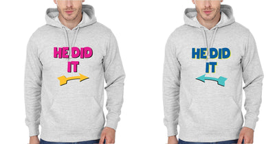 He Did Brother-Brother Hoodies-FunkyTees