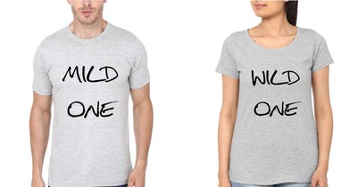 FunkyTees Mild One Wild One BFF Half Sleeve T Shirt