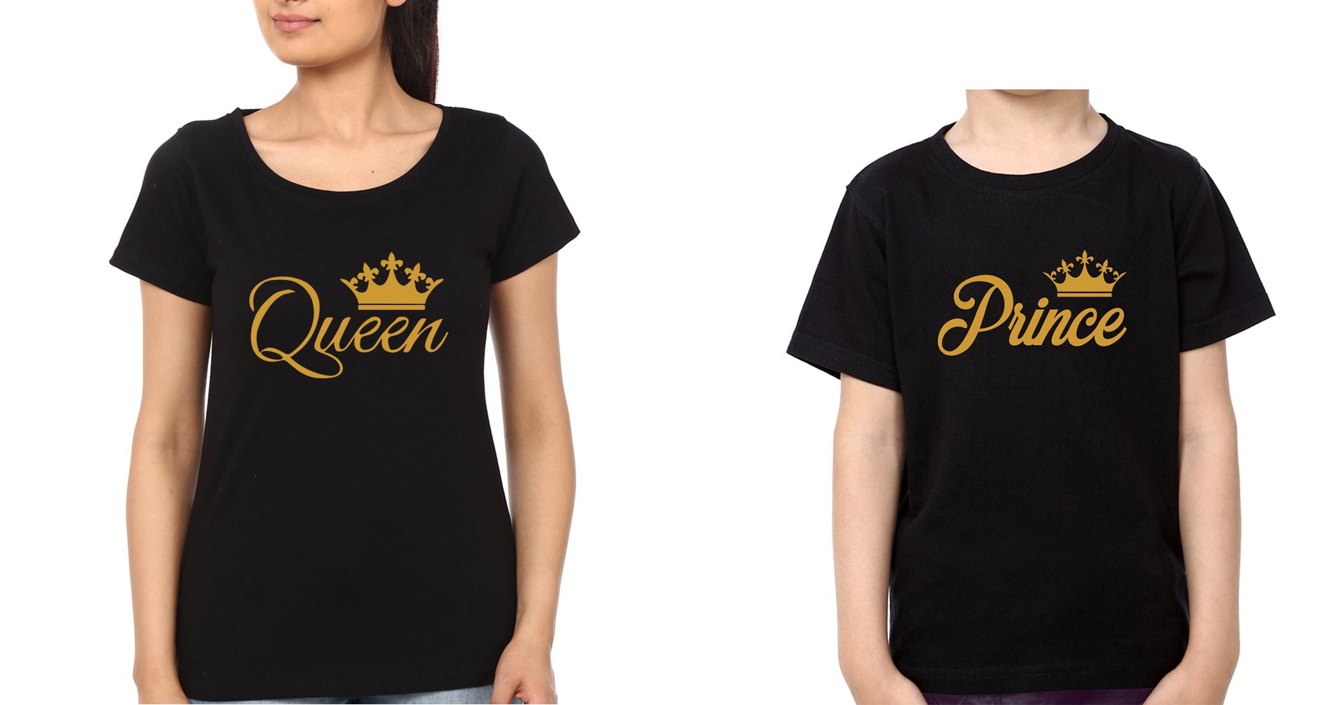 Queen Prince Mother and Son Matching T-Shirt- FunkyTeesClub