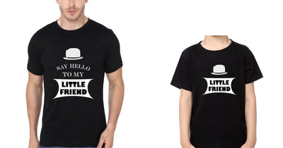 Little friend Father and Son Matching T-Shirt- FunkyTeesClub